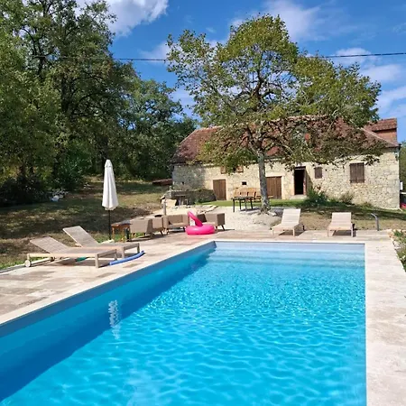 Mas D'Oliu Havre De Paix Avec Piscine Et Vue Pres De Martel Holiday home Martel