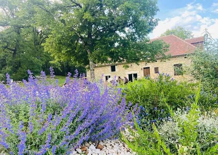 Semesterbostad Mas D'Oliu Havre De Paix Avec Piscine Et Vue Pres De Martel *