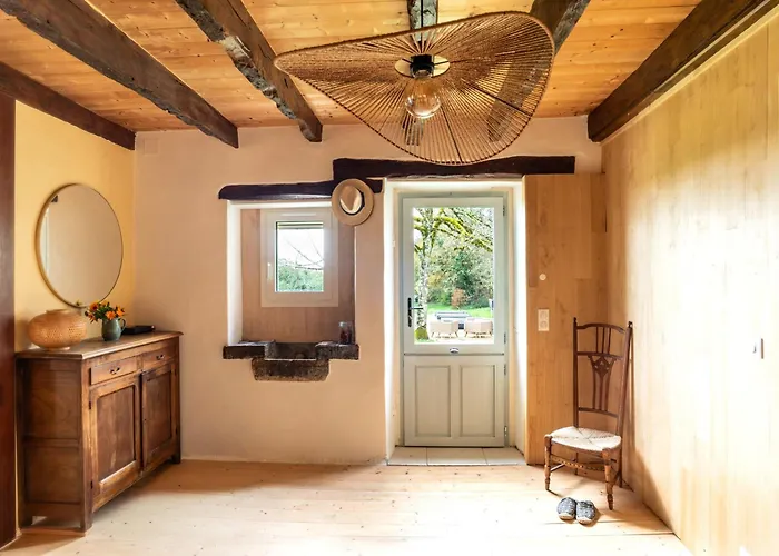 Сasa de vacaciones Mas D'oliu Havre De Paix Avec Piscine Et Vue Pres De Martel