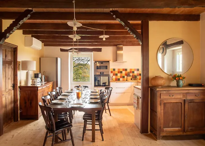 Сasa de vacaciones Mas D'oliu Havre De Paix Avec Piscine Et Vue Pres De Martel