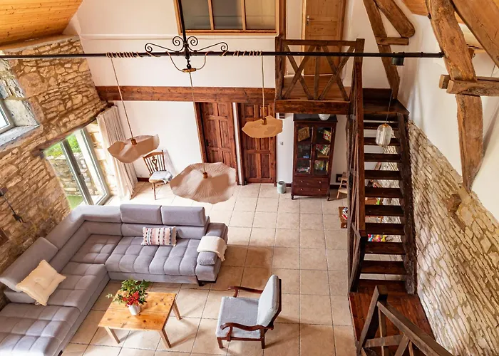 Mas D'oliu Havre De Paix Avec Piscine Et Vue Pres De Сasa de vacaciones Martel